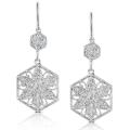 18k Gold 3/5ct TDW Diamond Earrings (H-I, SI1-SI2)
