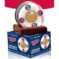 Steiner Sports Minnesota Twins 50th Anniversary Coasters w/ Game Field Dirt (Set of 4)