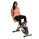 Exerpeutic Space-Saver Semi-Recumbent Bike with Pulse