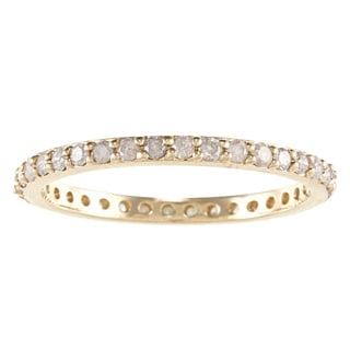 Beverly Hills Charm 10k Yellow Gold 1/2ct TDW Diamond Eternity Band