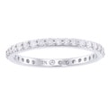 Beverly Hills Charm 14k White Gold 1/2ct TDW Diamond Eternity Band