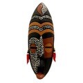 Wood Large Gye Nyame Safari Mask (Ghana)