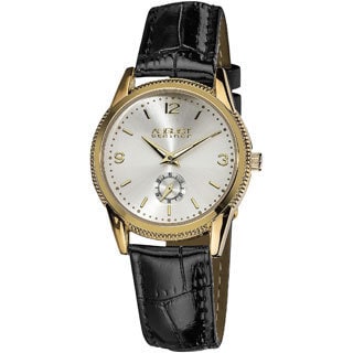 August Steiner Women's Leather Strap Watch