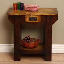 Buy Online Black Smith Wooden End Table (Indonesia)