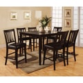 Bension Espresso 7-piece Counter-height Dining Set