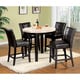 Furniture of America Lisle Dark Espresso Counter-height Stool (Set of 2)