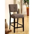 Catherine Espresso Counter-height Stools (Set of 2