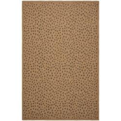 Buy  Safavieh Indoor/ Outdoor Natural/ Leopard Print Rug (7'10' x 11')