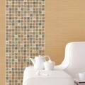 SomerTile 7.75x7.75-inch Montage Lumine Decor Ceramic Wall Tiles (Pack of 10)