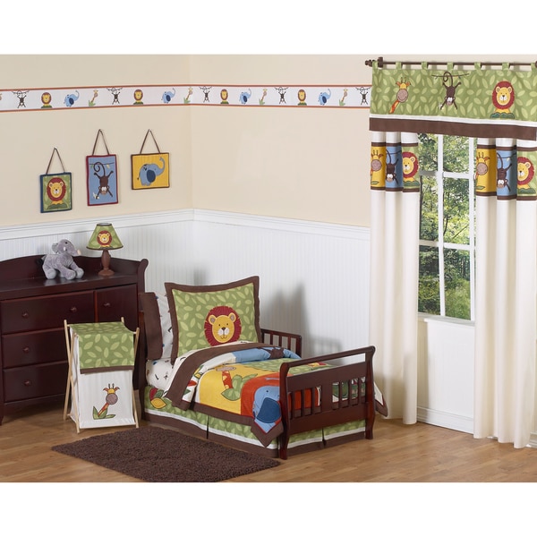 Jungle Time 5piece Toddler Bedding Set 13463464