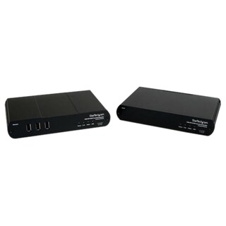 StarTech.com USB DVI KVM Console Extender w/ True USB 2.0 and Audio -
