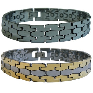 Magnetic Tungsten Puzzle Bracelet