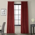 Signature Burgundy Velvet 108-inch Blackout Curtain Panel