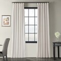 Signature Ivory Velvet 108-inch Blackout Curtain Panel