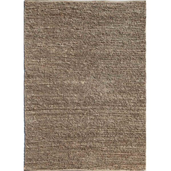 Handwoven Hembree Cloud White Jute Rug (2' x 3') 13474024
