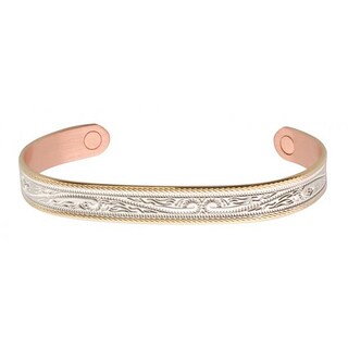 Sabona Western Scroll Duet Magnetic Bracelet