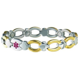 Sabona Ladies' Magnetic Med ID Bracelet (See Wallet Card)
