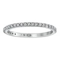 Beverly Hills Charm 14k White Gold 1/3ct TDW Diamond Eternity Wedding Band