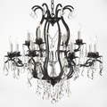 Regent Iron 12-light Chandelier
