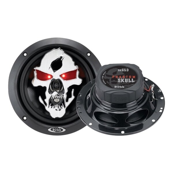 Boss Audio SK653 Phantom Skull 6.5" 3-way 350-watt Full Range Speaker
