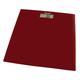 Escali B180SRR Rio Red Glass Platform Bathroom Scale