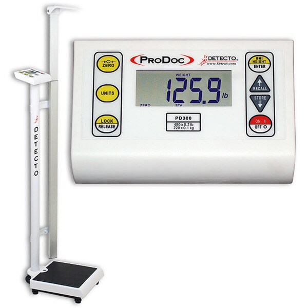 Detecto PD300DHR Professional Doctor's Scale with Height Rod