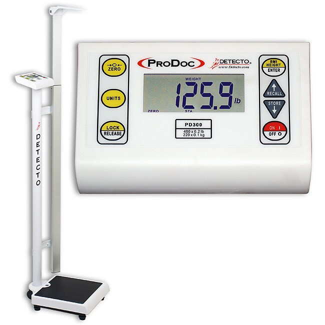 Detecto PD300DHR Professional Doctor's Scale with Height Rod