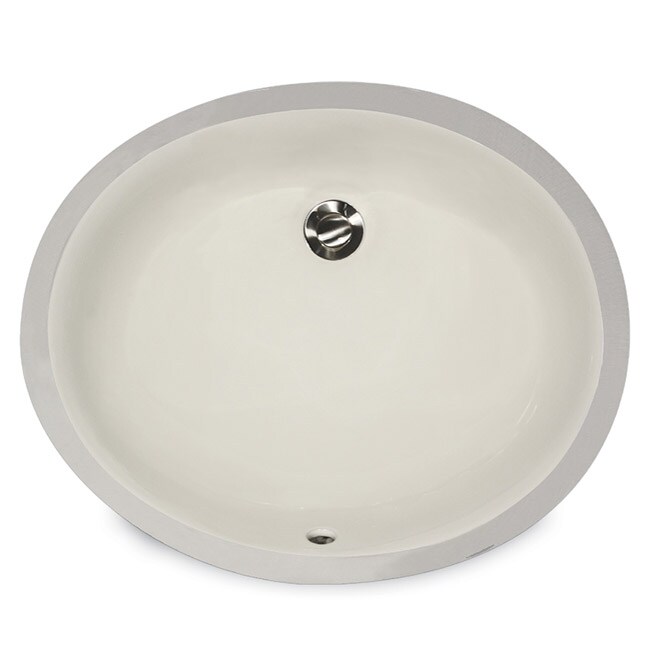 Highpoint Collection 15x12 Bisque Undermount Vanity Sink Overstock