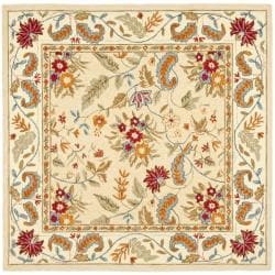 ===>  Safavieh Handmade Paradise Ivory Wool Rug (8' Square)