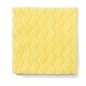 Rubbermaid Reusable Microfiber Cleaning Yellow Cloths (Pack of 12)