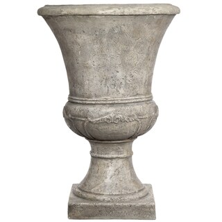 SomerTile Mediterranean Stoneware 16x24-inch Florence Planter