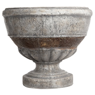 SomerTile Mediterranean Stoneware 15x13-inch Milano Planter