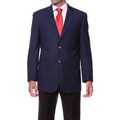 Ferrecci Men"s Navy 2-button Blazer