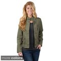 Ci Sono by Journee Juniors Four Pocket Long-sleeve Jacket