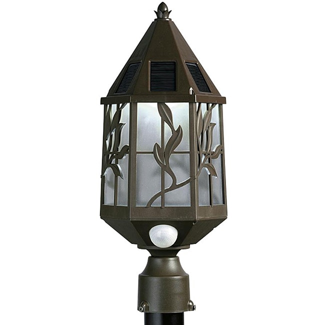 Outdoor 2-light Bronze Light Post Head