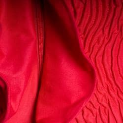 Samuel Dong Womens Ruffled Cotton Crinkle Jacket  