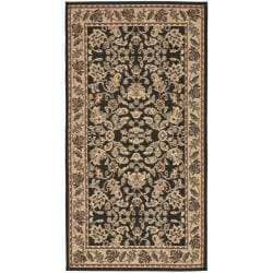 Compare Price Safavieh Indoor/ Outdoor Black/ Cream Rug (2'7 x 5')