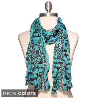 Cotton Animal Print Stole (India)-Image