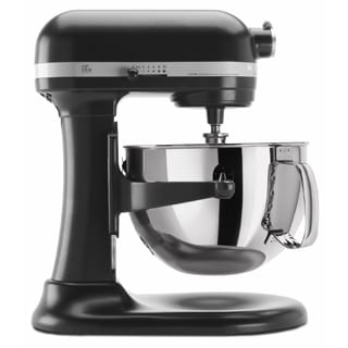 Find Cheap Price KitchenAid RKP26M1XLC Licorice 6-quart Pro 600 Bowl-Lift Stand Mixer (Refurbished)
