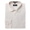 Amanti Men's Wrinkle-free Off-white Dress Shirt