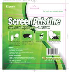 ScreenPristine Screen Wipes (Pack of 12)