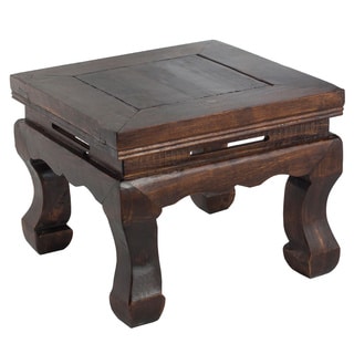 Low Price Dark Wood Chinese-style Stool
