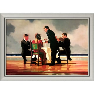 Great Prices Jack Vettriano 'Elegy for a Dead Admiral' Framed Art Canvas