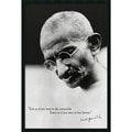 'Gandhi - Live Forever' Framed Art
