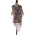 Silk 'Euphoria' Batik Shawl (Indonesia)