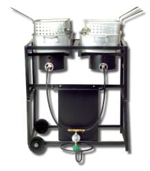 King Kooker 30-inch Dual Frying Cart Package