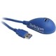 StarTech.com 5 ft Desktop SuperSpeed USB 3.0 Extension Cable - A to A