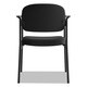 basyx by HON VL616 Series Black Fabric Stacking Guest Chair with Arms