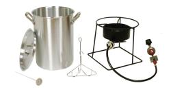 King Kooker Outdoor Turkey Fryer with a Stainless Steel 30Qt. Pot