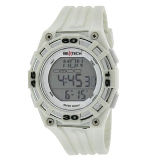 Beatech White Alarm Clock/ Stopwatch/ Countdown Timer Watch Heart Rate Monitor-Image